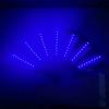 Colorful Glow Folding LED Fan Creative Glowing Hand Fan Atmosphere Prop LED Luminous Fan  Christmas