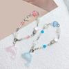 Handcrafted Dolphin Pendant Bracelet Cute Star Beaded Wristband Adjustable Chain Aesthetic Jewelry Gift for Women Girls