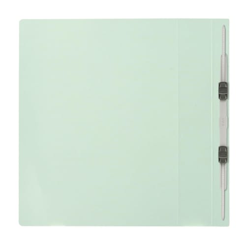 Plus Flat File Resin Binding Tool Thick Binding 500 Sheets A4 Vertical Blue 10 Books No.021SW 87-985ÁE0
