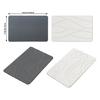 Absorbent  Bath Mat, Antislip Diatomite Quick Dry Floor Covering for Bathroom Comfort Bathroom Mat Various Size