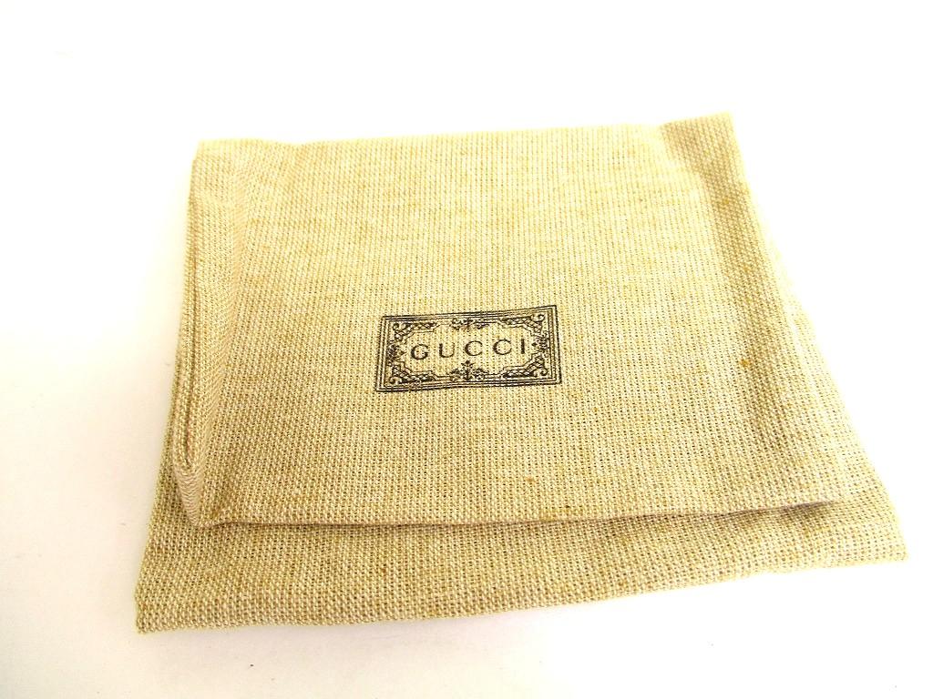 Authentic GUCCI GG Coating Canvas Wine Red Leather 6 Pics Key Chain #a902  Refurbished