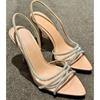 Fashion New Summer Crystal Women Sandals Fashion Elegant Transparent High Heel Shoes Ladies Outdoor Party Dress Sandalias