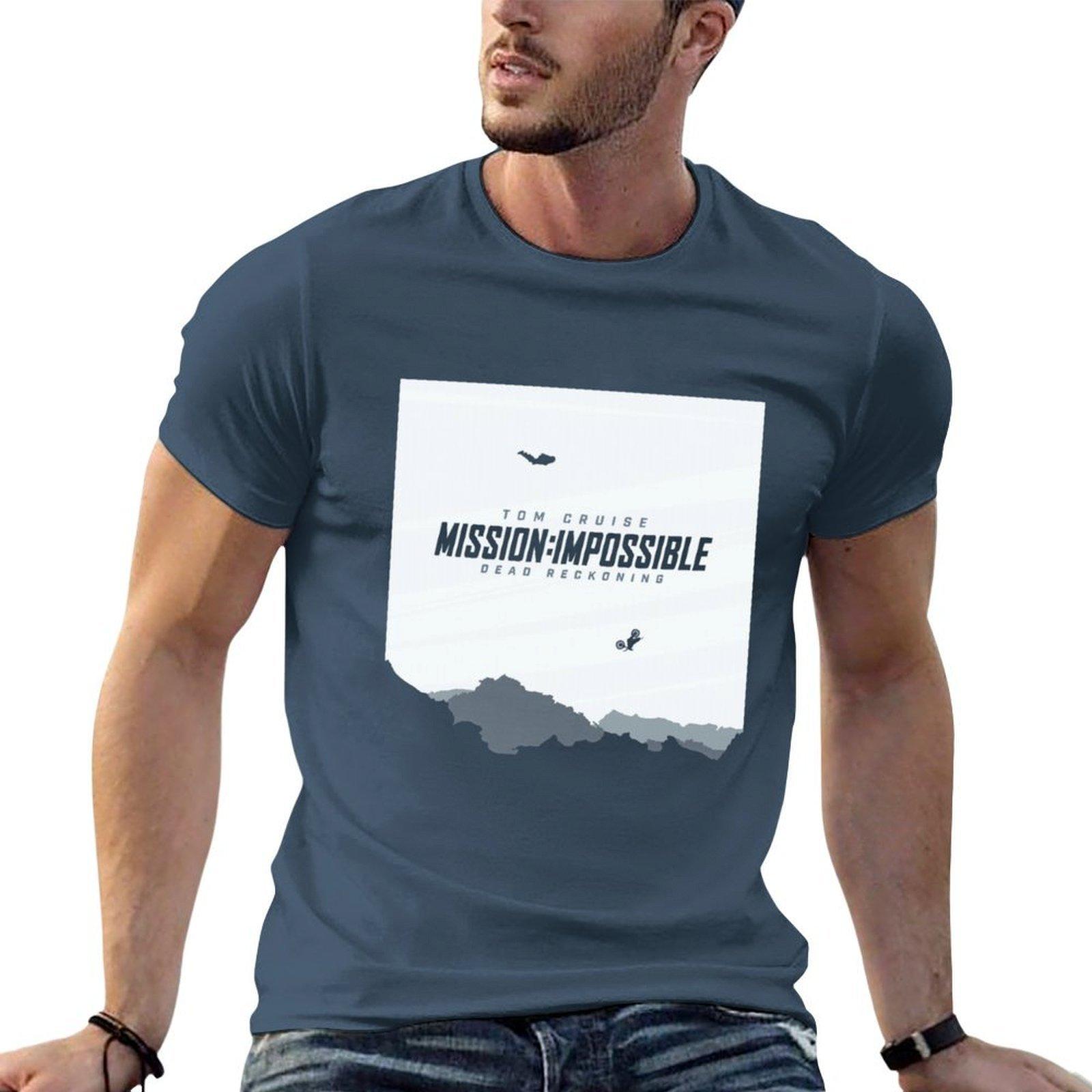 Mission Impossible 7 Tshirt T Shirts For Unisex Graphic Vintage T Shirt Custom Print Tshirt S