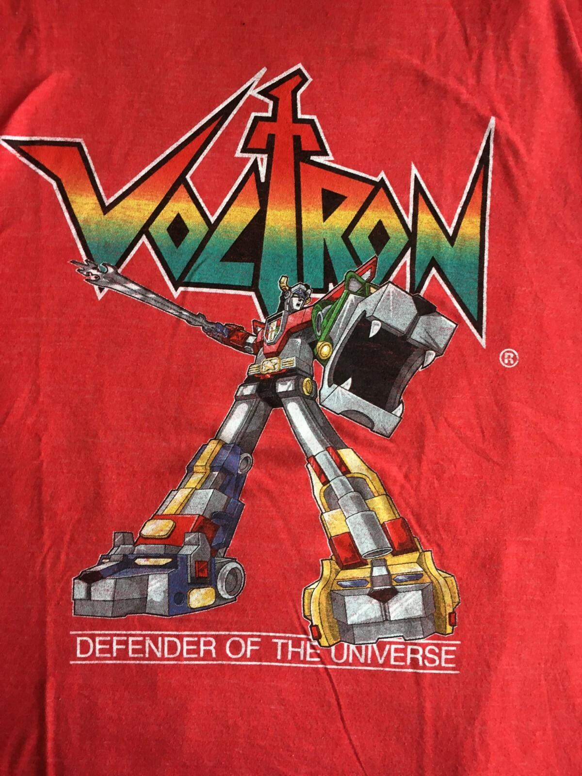 Voltron Defender of the Universe Adult Unisex T-Shirt -NEW Available in 2X S