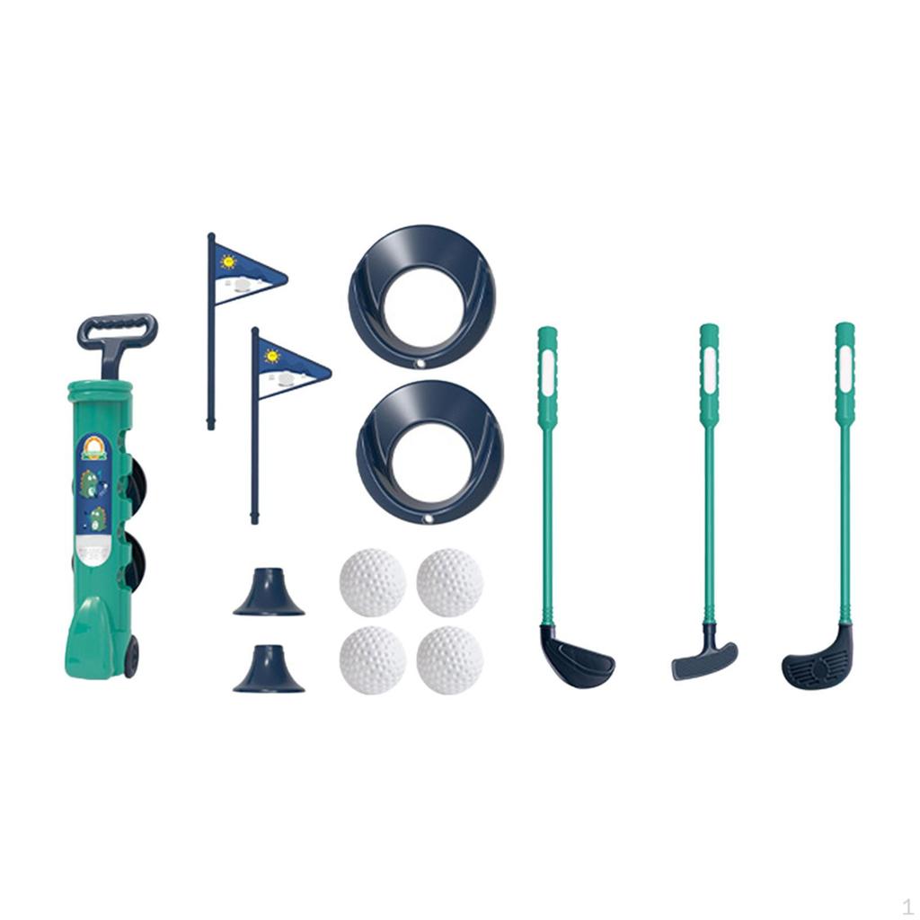 Set Kids Exercise Sport Toy Education Children Mini Golf Clubs for Garden Preschool