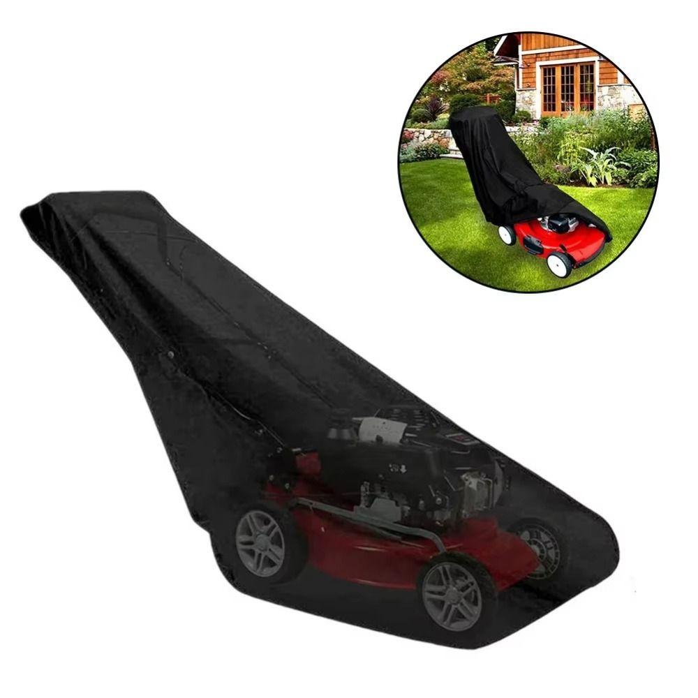 Waterproof Lawn Mower Cover UV-Resistant Trimmer Cover Heavy-duty Mower Cover Snow Blower