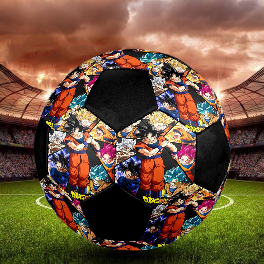 1pc Dragon Ball Z Football Soccer Ball Size 5 Indoor Soccer Ball Fashion Colorful  Backyard Game -Great For Sports Fans Gift HE10