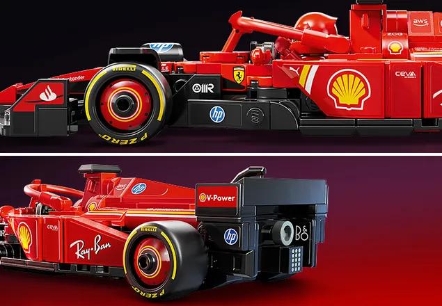 Klocki lego speed champions 77242 bolid f1 ferrari sf-24 10+ (elementy: 275)