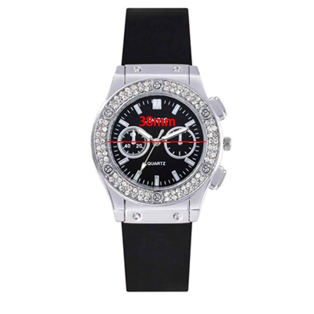 Mode Freizeit Uhren Verstellbar Einfach Armbanduhren Silikonarmband Quarz Uhr Sport