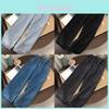Classic High Waist Denim Pants For Women With Cotton Material And Straight Leg Fit For Teen Fashion