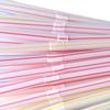100Pcs Multicolor Drinking Straws rietjes Milk Tea Bar Party Wedding Kitchen Home Accessories Beverage Black Straw Wholesale KTY