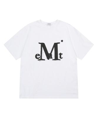 Mucent Wadi Applique Logo Short Sleeve T-Shirt Unisex (2 Colors)