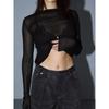 Women O-Neck Long Sleeve Knitted Pullover Sweaters Spring Female Breathable Loose Knitwear T-shirt Tops