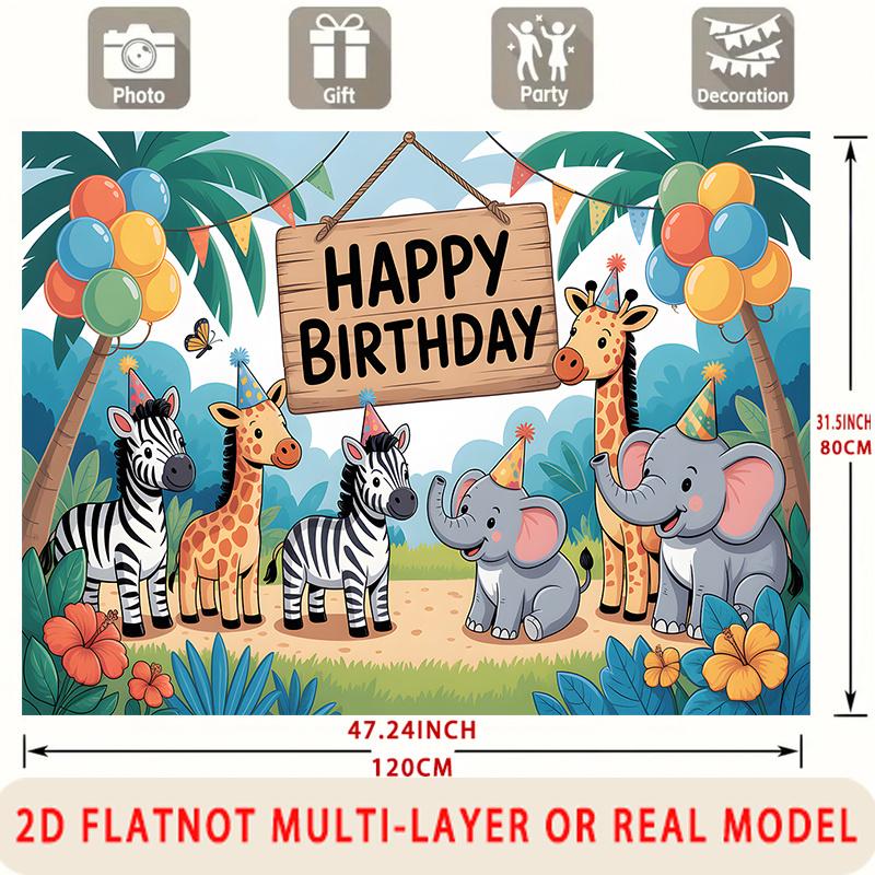 Party Backdrop Birthday Photo Booth Background Wall Decor