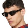 Small Frame Retro Cat Eye Sunglasses Punk Hip Hop Sun Glasses Twisted Fried Dough Twist Leggings Men's Women's Sunglasses