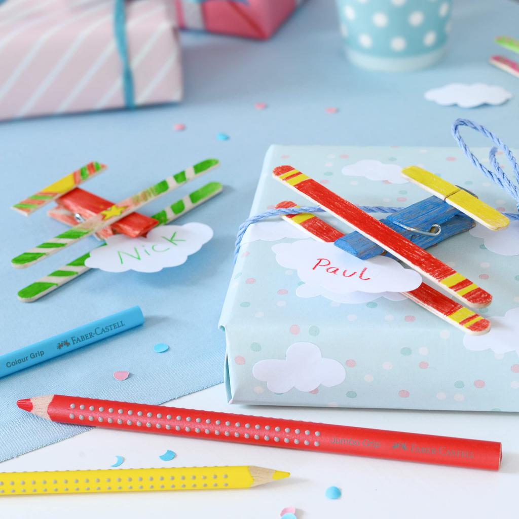 ColorGrip Watercolor 36 colors a Faber-Castell Pencils, (in tin)