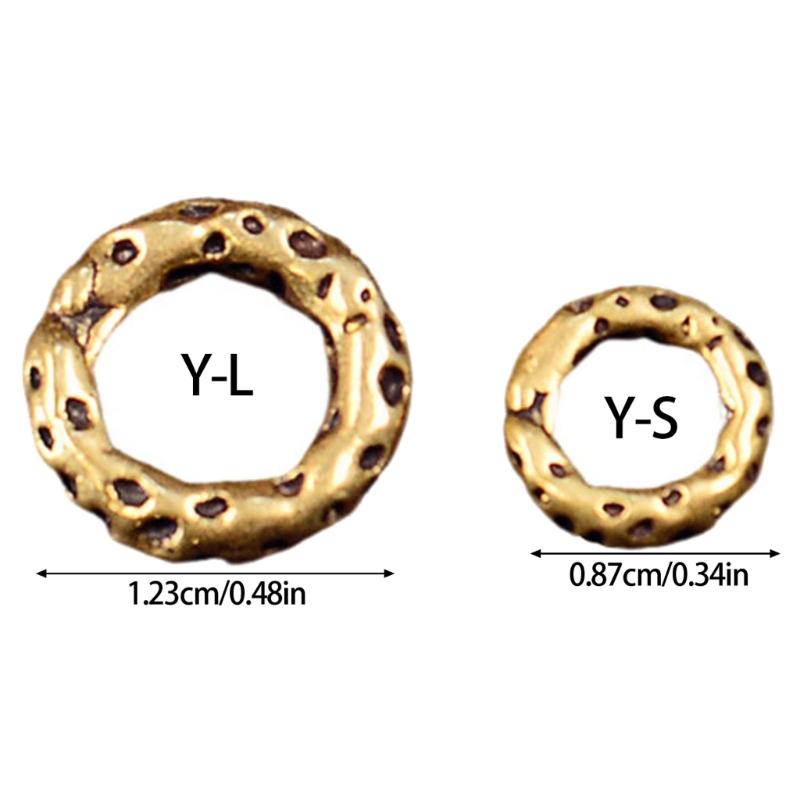 10 Piece Multifunctional Jewelry Pendant Retro Charm Large/Small Beads for DIY Handmade Bracelet Hand Chain Design