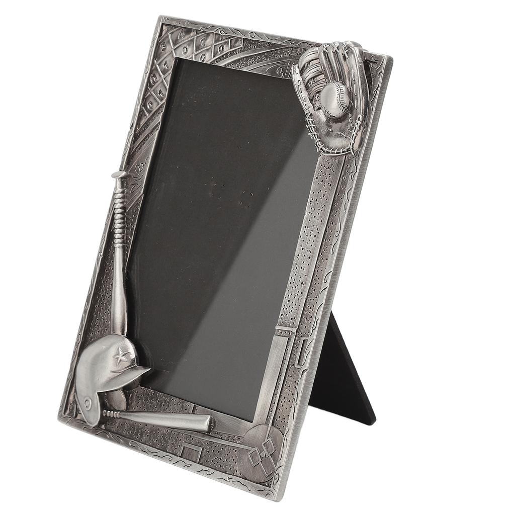 Pet Photo Frame Baseball Sports Photo Frame Suitable for 4 X 6 Inch Vertical Portrait Home