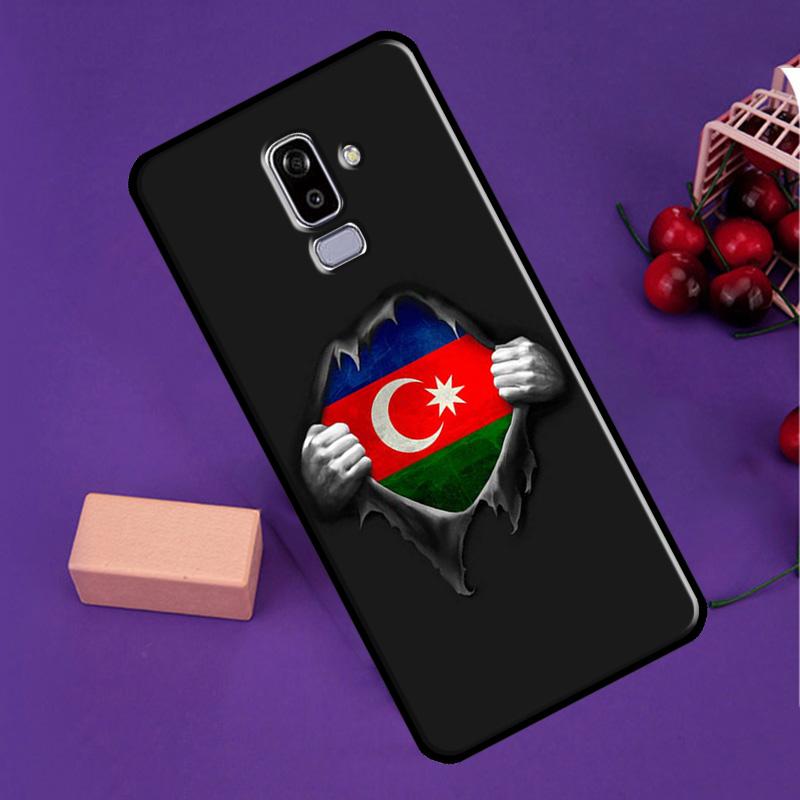 Azerbaijan Flag Coat of Arms For Samsung Galaxy M35 M55 M15 M56 M36 M16 M31 M11 M13 M53 M12 M32 M52 M14 M34 M54 M06 Case
