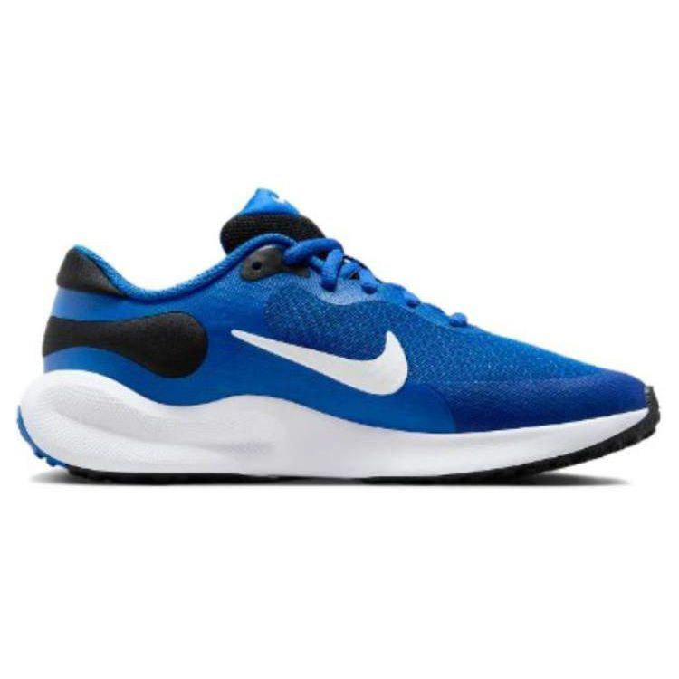 Nike Revolution 7 GS Game Royal Kids Sneakers Blue Black White FB7689-401