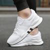 2024 Large Size Lightweight Sports Shoes, Casual Breathable Fly-woven Men's and Women's Shoes, Couple Mesh Lightweight Running Shoes