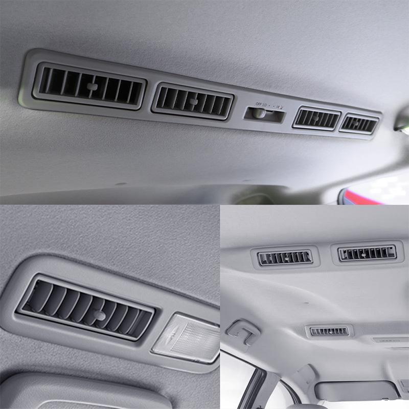 Car Interior Roof Top Air-conditioning Air Vent Grille Gray for Mitsubishi Pajero V93 V97 A/C Air Outlet Replacement 7842A069HA