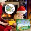Box Dinosaurier Adventskalender 24 Tage Weihnachts-Countdown Kalender Spielzeug Geschenk Ornament