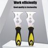 15-In-1 Paint Scraper Set with Soft Grip with Hammer Head - The Ultimate Versatile Tool for Wood, Wallpaper, Cement and More!