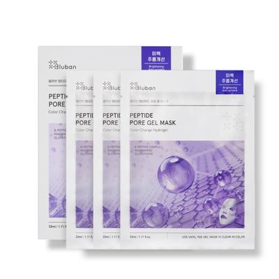 Bluban Peptide Pore Gel Mask [3 Sheets]