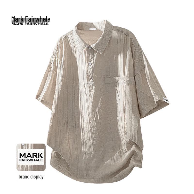 

MARK FAIRWHALE Men s Summer Cooling Polo Shirt 4XL