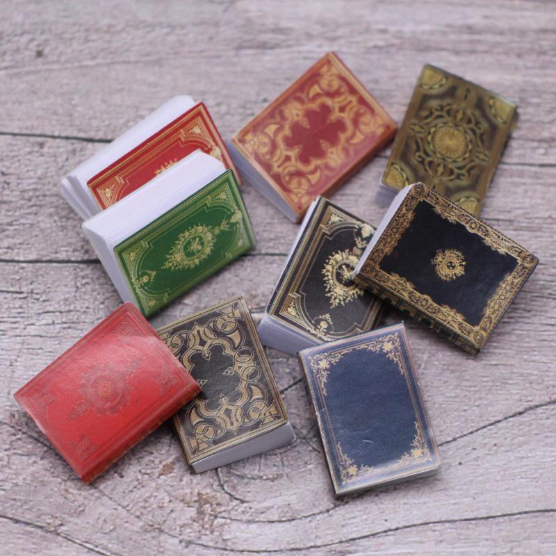 9Pcs/Set Doll House Classical Books Mini Pocket Jane Diary
