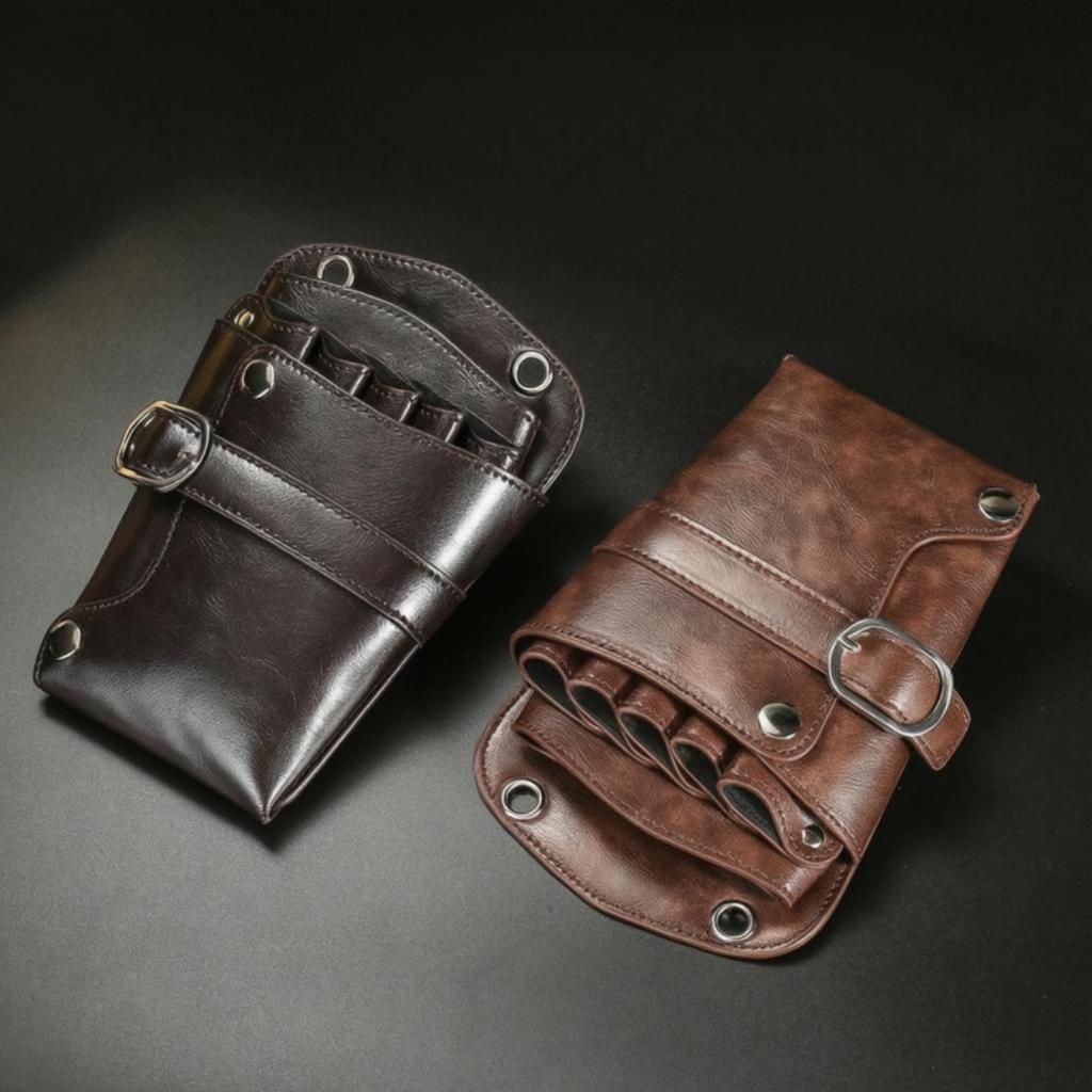 Pouch with Shoulder Belt Long-Lasting Sturdy for Hair Salon, Barbers