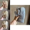 Winter Warmth Gloves For Women With Plush Lining For Commuting And Outdoor Activities