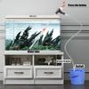 Press-Type Siphon Pump Fish Tank Water Changer Kit Adjustable Water Flow Sand Cleaner Aquarium Gravel Cleaner With Glass Scraper