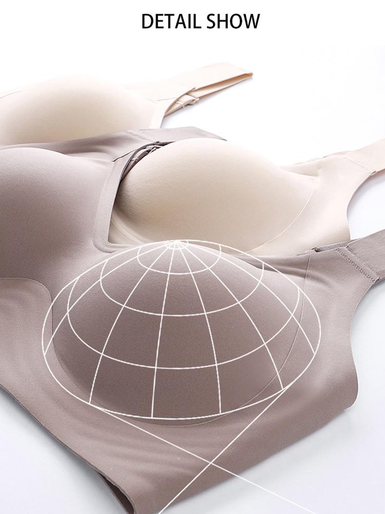 Seamless Push Up Bras for Women Plus Size Comfortable Wireless Bralette Active Brassiere Sexy Underwear Big Size Mto6XL