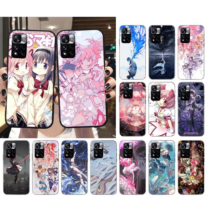 Phone Case For Xiaomi Poco C71 15T 14T Pro Redmi note 15 14 14 13 Pro Redmi A5 15C 13C Puella Magi Madoka Magica