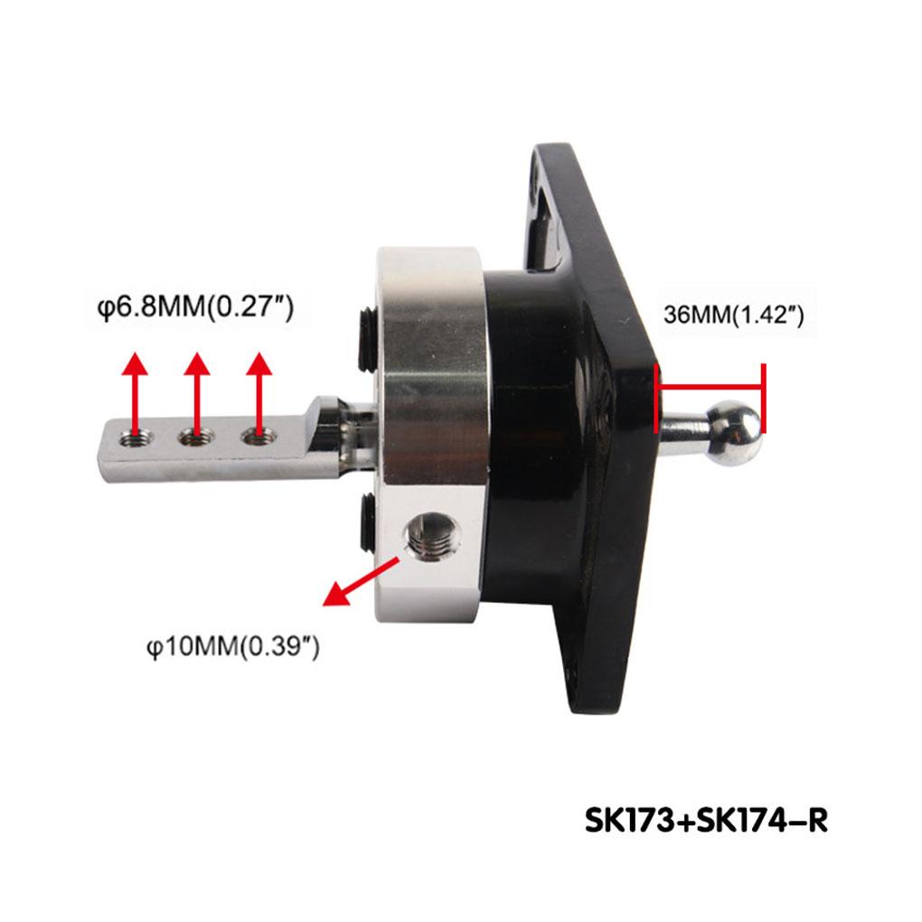 Řadicí páka Odolná Pro Výkon Slitina Krátká Auto, Vylepšení Řadicí Páky A Efektivní Výkon Hliníková Slitina Krátká