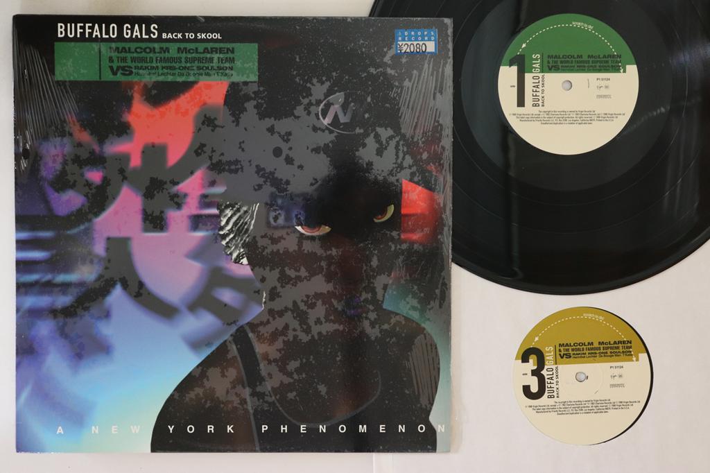 LP Record VARIOUS - Malcolm Mclaren & Buffalo Gals Back P151124 PRIORITY 1998 US Rap & Hip-Hop/R&B Used