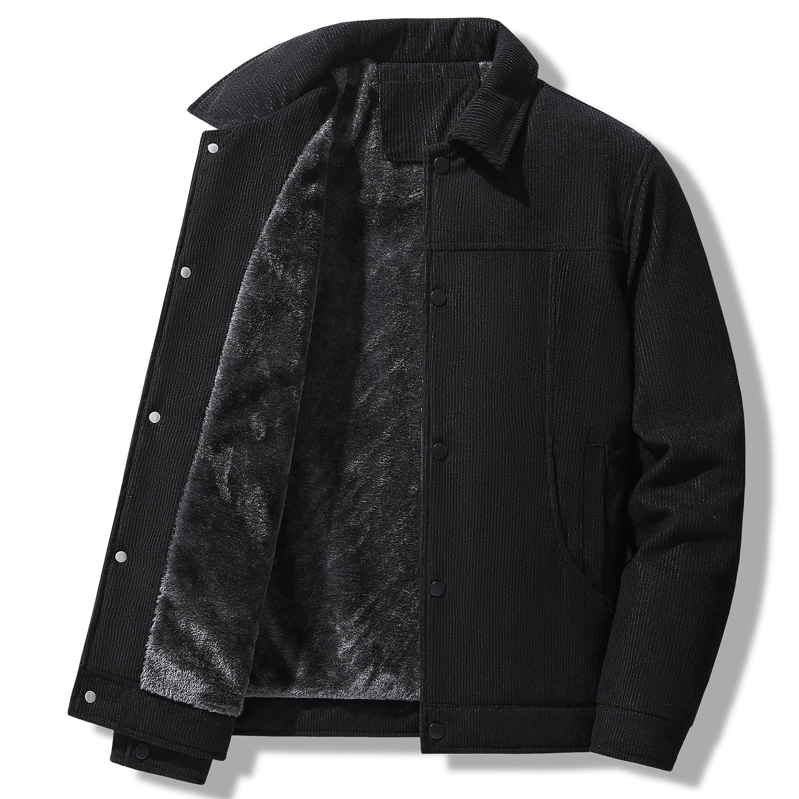 

Мужской весенне-осенний стиль Новая мода Мода Весенний лацкан Рабочий топ Мужская деловая повседневная куртка 5XL