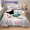 Underwater Turtle Paradise Print 3Pcs Bedding Setduvet Cover With 2 Bedropillowcase Home Birthday Gift
