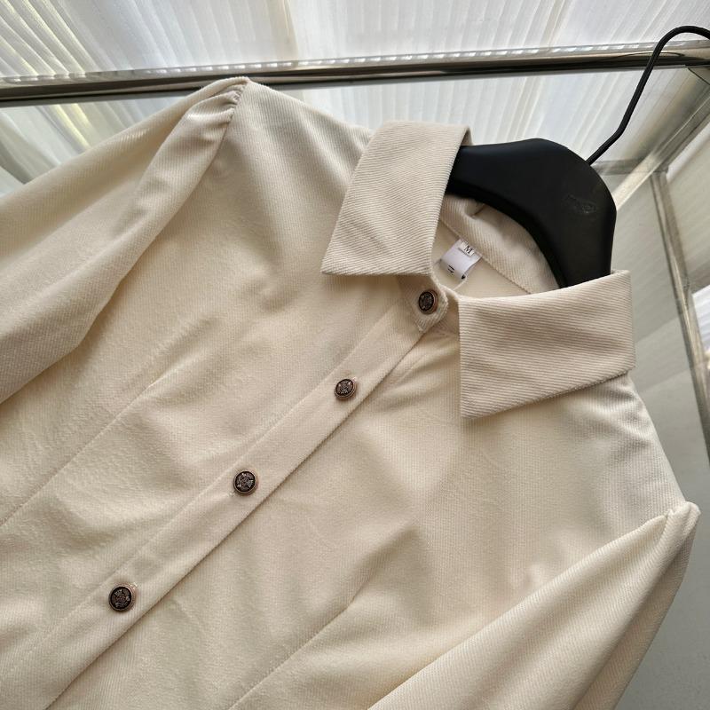 Autumn and Winter New French Retro Suit Blouse and Plaid Strapback Dress