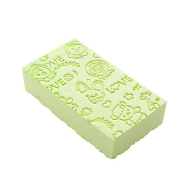 Bath Sponge Brushes Infant Cartoon Take Shower Faucet Wash Bath Brushes Tool Kids and Adults Rubbing Body Sponge Accessories