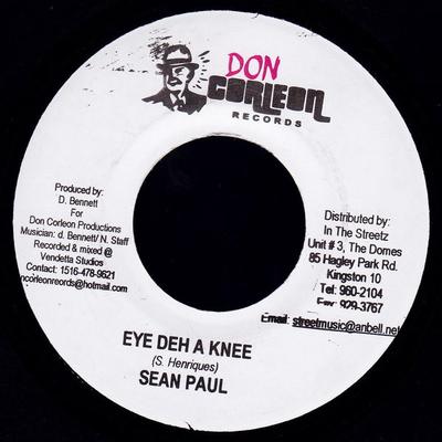 Płyta 7-calowa SEAN PAUL - Eye Deh A Knee NONE Don Corleon Rec 2005 Jamajka Reggae, Ska & Dub Używana