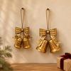 Iron Christmas Tree Decoration Home Decor Bell Pendant Christmas Bell Decoration Christmas Tree