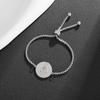 Bracciale Croce di Gesù San Benedetto Catena in Corda Regolabile Intrecciata a Mano Gioielli Cristiani per la Preghiera Fede San Benito per Uomini Donne