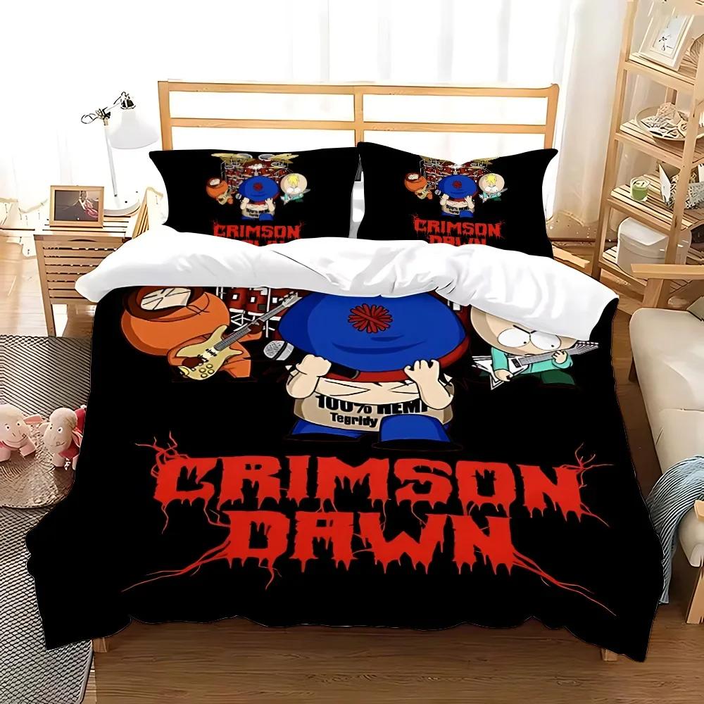 Bettbezug S-South Park Kissenbezug Bettwäsche-Set Erwachsener Junge Mädchen Schlafzimmer Dekoration Kindergeschenk Einzel Doppel Große Größe