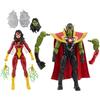 HASBRO (HASBRO) Marvel Legends Series Queen of Skrull and Super Skrull, Avengers 60th Anniversary...