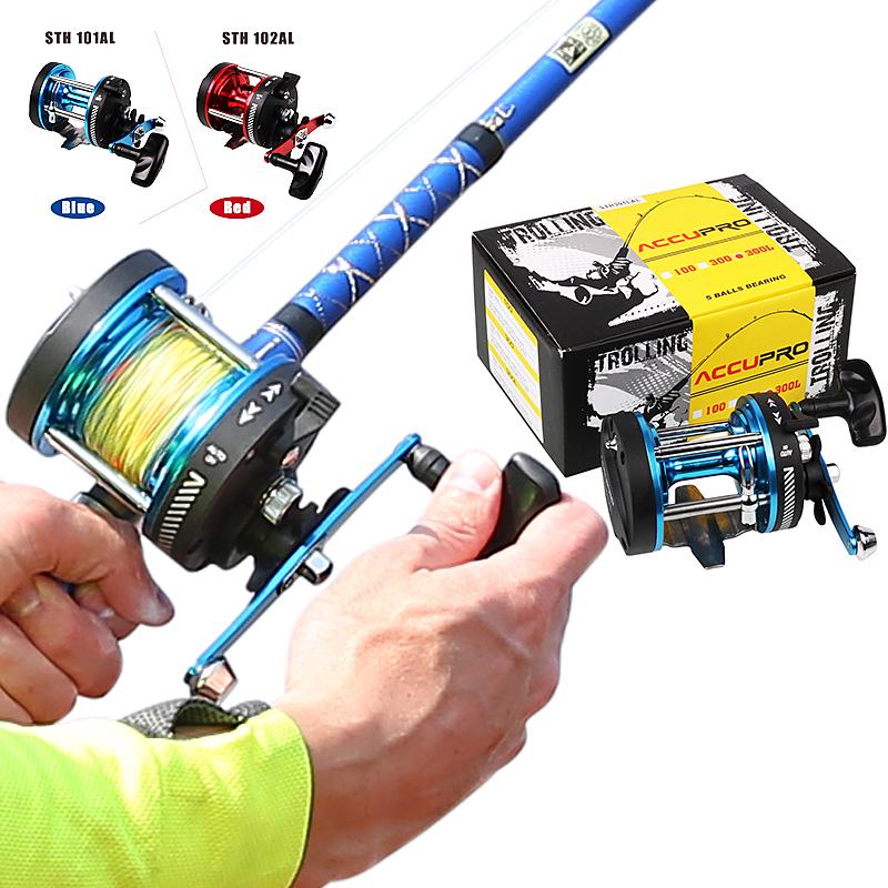 

Катушка Troing, круглая, с усиленным металлическим корпусом для морской рыбалки, тормозное колесо