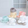Ceramic Coffee Cup Saucer Cup Supply Wind Breakfast Cup Cute Couple Cup