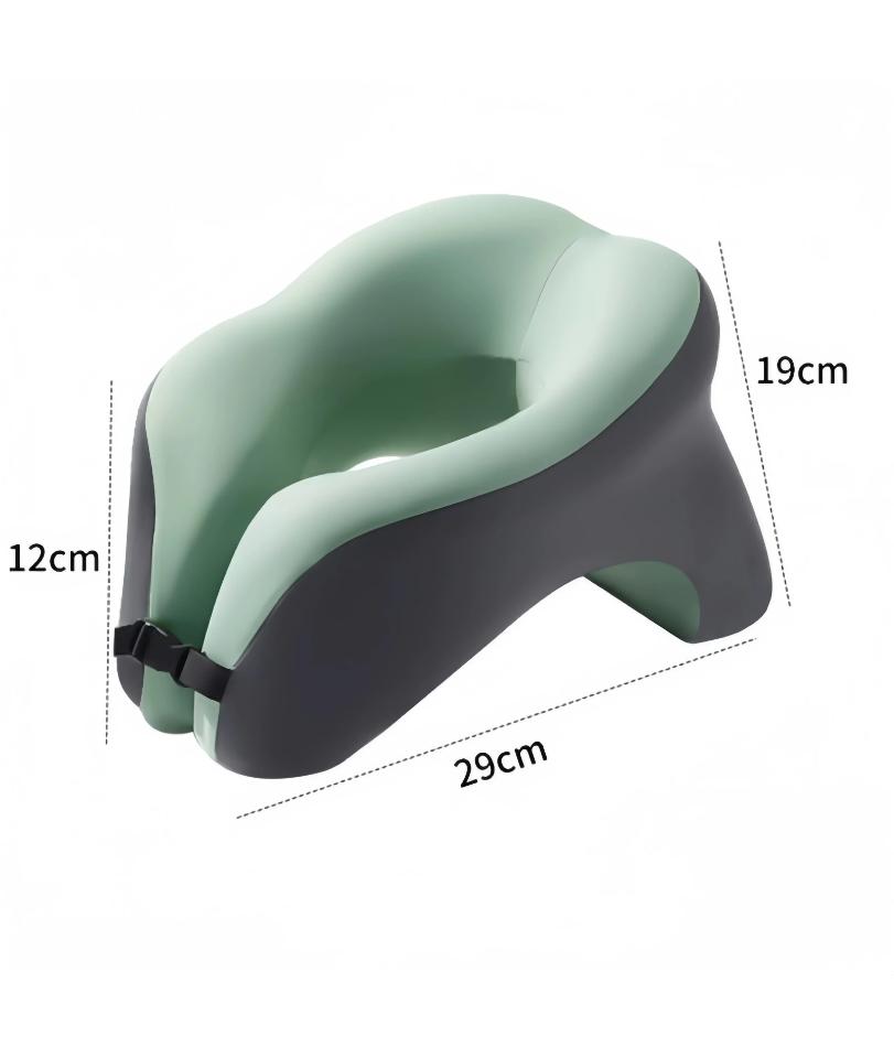 Tragbares U-förmiges Reisekissen Memory Foam Schlafkissen Büro Nickerchenkissen Auto Flugzeug Nackenkissen Ergonomische Kopfstütze